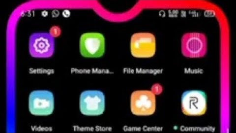 Round light rgb How to set Border light in phone enable led notification light styles app