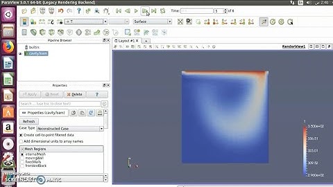Learn OpenFOAM | Modified icoFoam cavity tutorial (follow link below)
