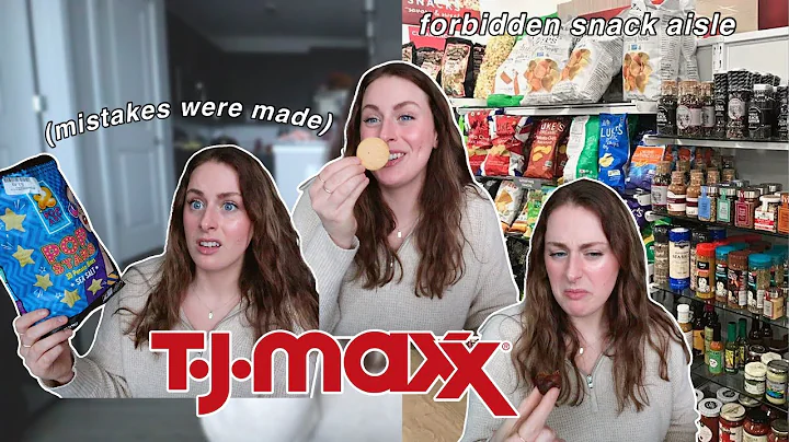 taste testing RANDOM FOOD from TJ MAXX