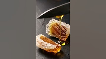 Satisfying Honeycomb Slice in Slow Motion