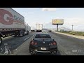 Nissan GT-R R35 in GTA 5 with Logitech G29 Wheel | Realistic Driving Gameplay
