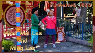 'Turning Red' Meet and Greet for Lunar New Year | Disney California Adventure 2024 by The Entertainment Connection 2,024 views 4 months ago 3 minutes, 17 seconds