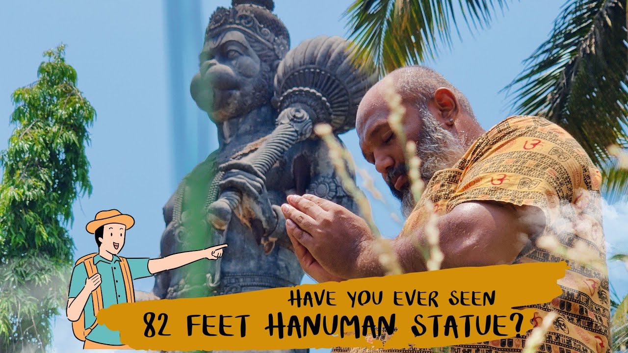 Mesmerizing Prasanna Anjaneya Temple, Hangaloor| Tallest Hanuman Statue @tourismudupi