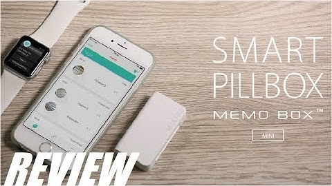 REVIEW: Memo Box Mini - Smart Pillbox (Bluetooth)