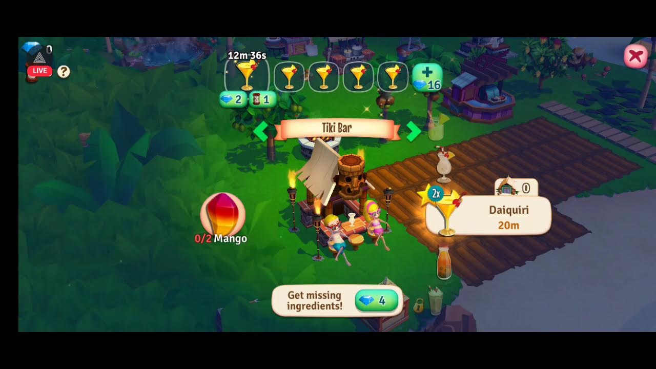 Farmville: Tropic Escape Day 1