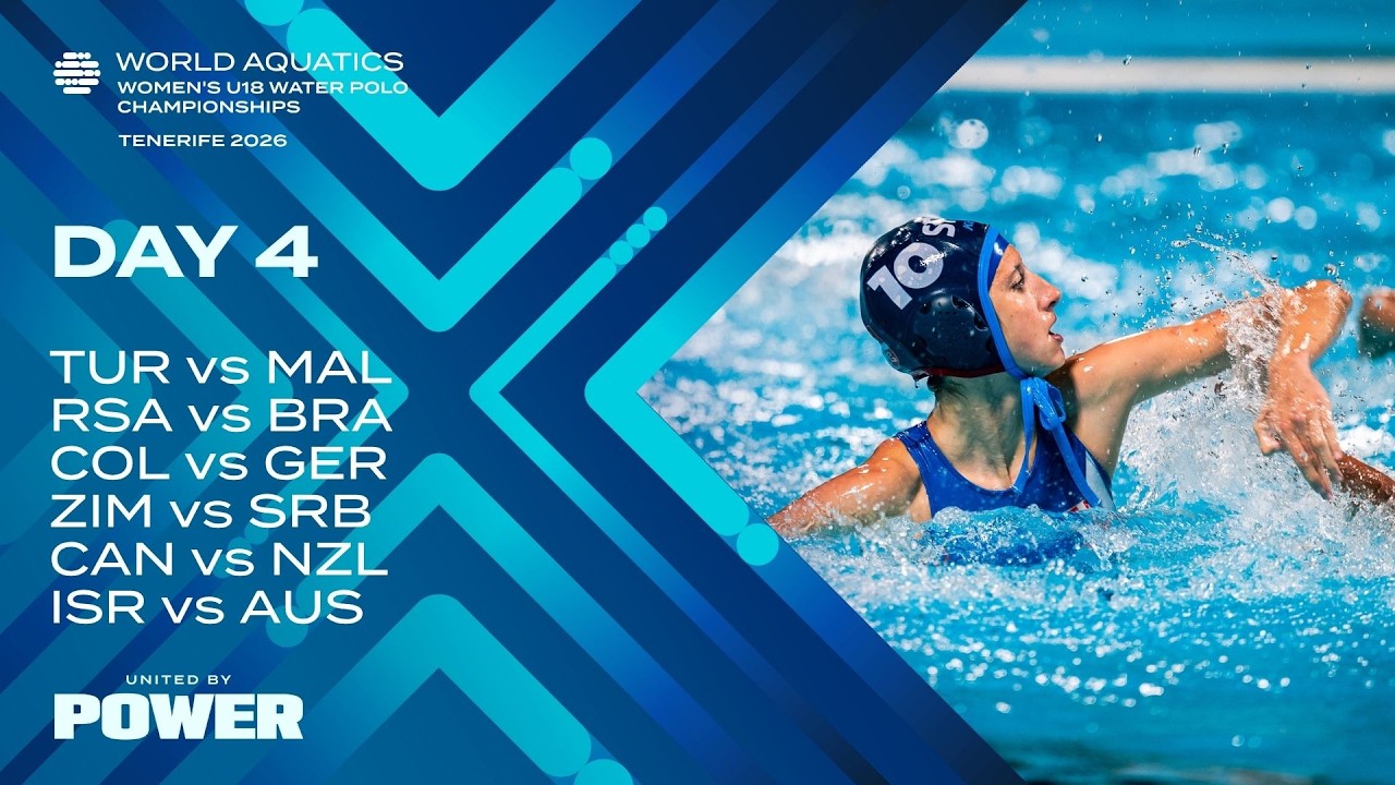 Crossover & Classification | Day 4 | World Aquatics Women's U18 Water Polo Championships 2026