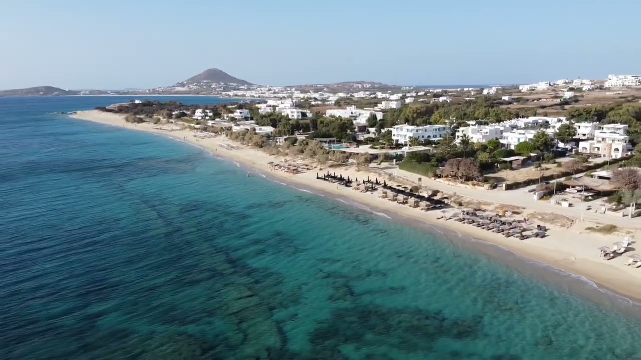 Day 9 - #2 Drone Video @ Plaka Beach - Naxos, Greece - October 4, 2023