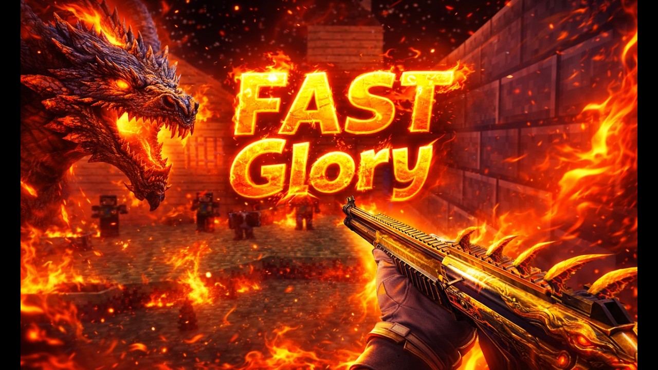 Counter strike 1.6 | Zombie Escape [ Fast Glory ] - 4K HD