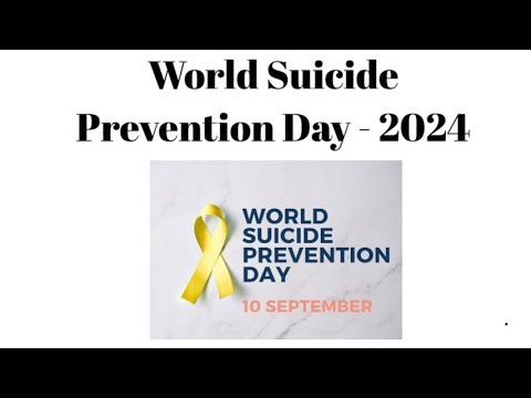 World Suicide Prevention Day 2024 by Matthew McKenzie - YouTube