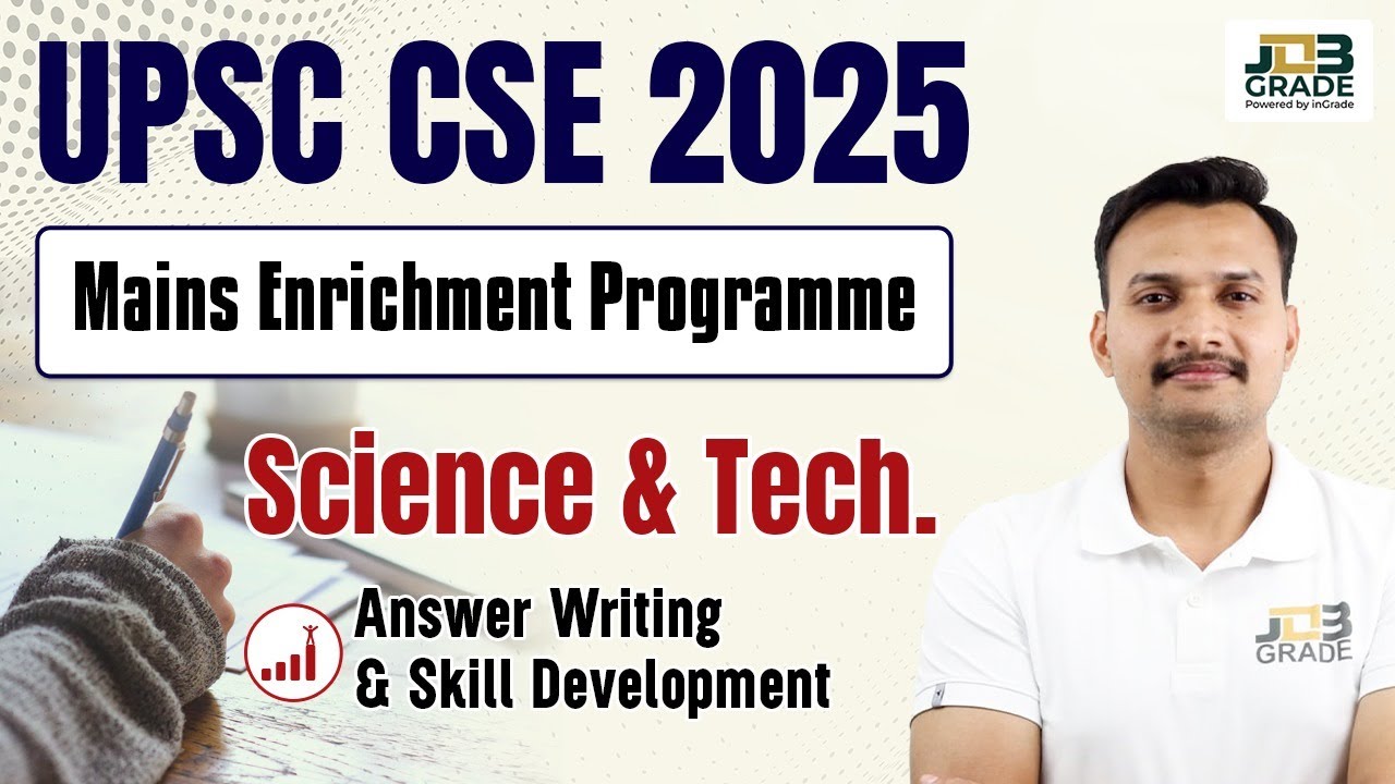 Science and Technology Answer Writing Strategy | UPSC Mains 2025 | Score 110+ in GS Paper 3