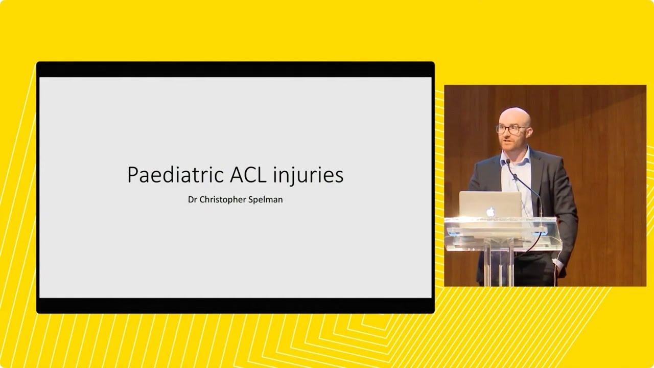 2022 07 Paediatric ACL injuries – Dr Chris Spelman