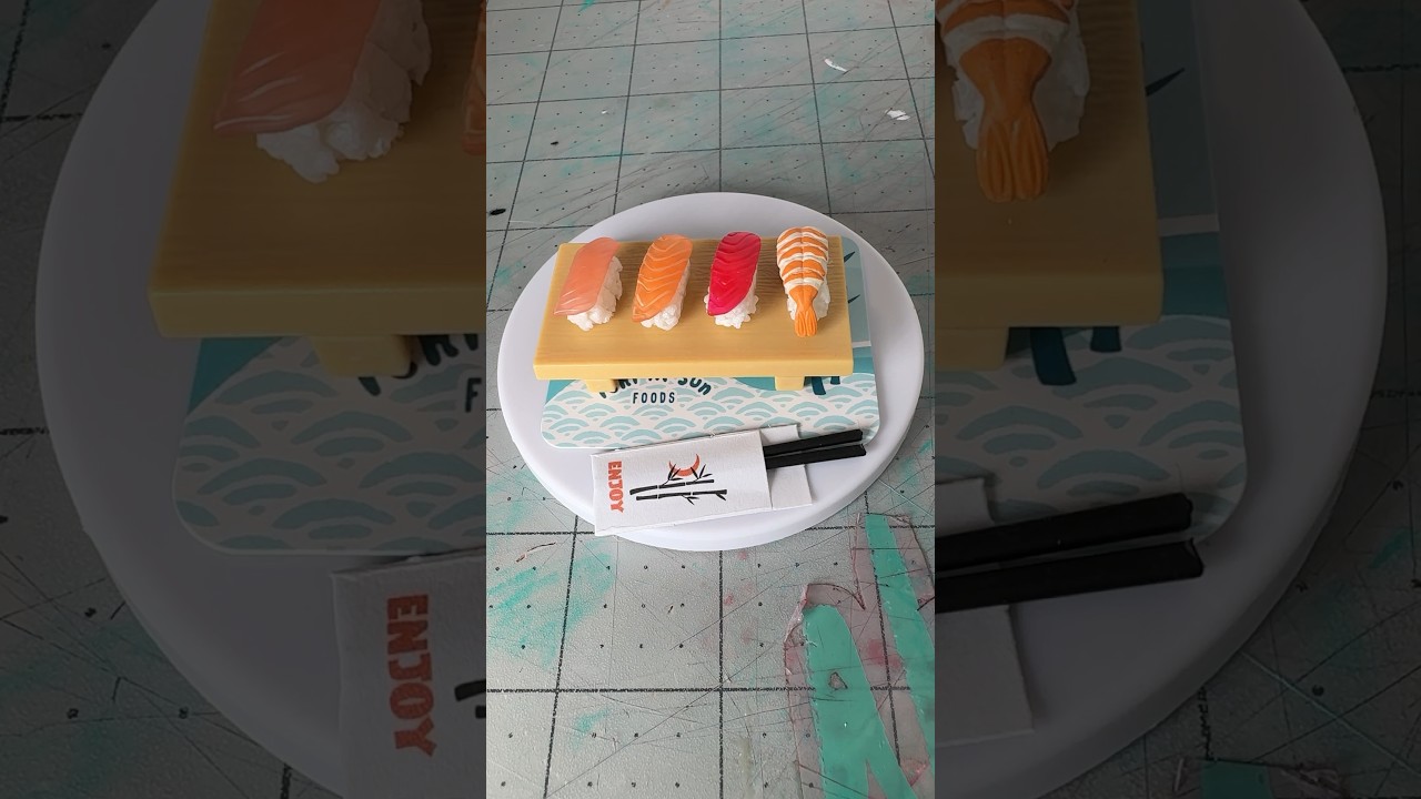 Mini Resin Food Kit 🍣
