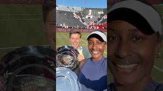 A special win for Asia Muhammad and Demi Schuurs 💚 #HSBCChampionships #WTA #Tennis