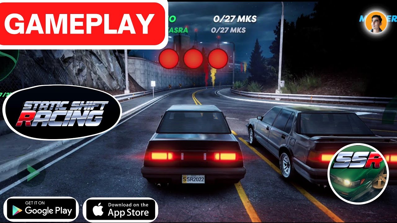 Marker Hunt Race Gameplay of Static Shift Racing Game (Android, iOS) 