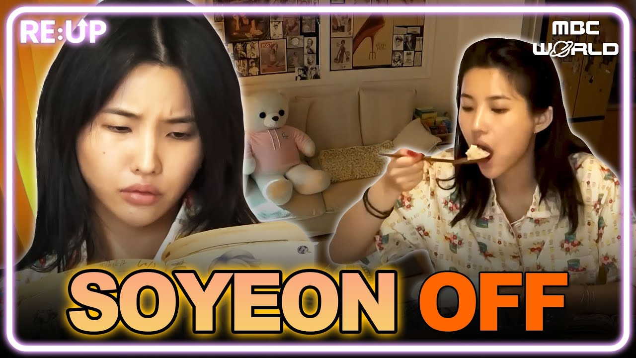 [Sub] i-dle Soyeon | Home Life with Food & Comics🎶 #SOYEON #ILIVEALONE