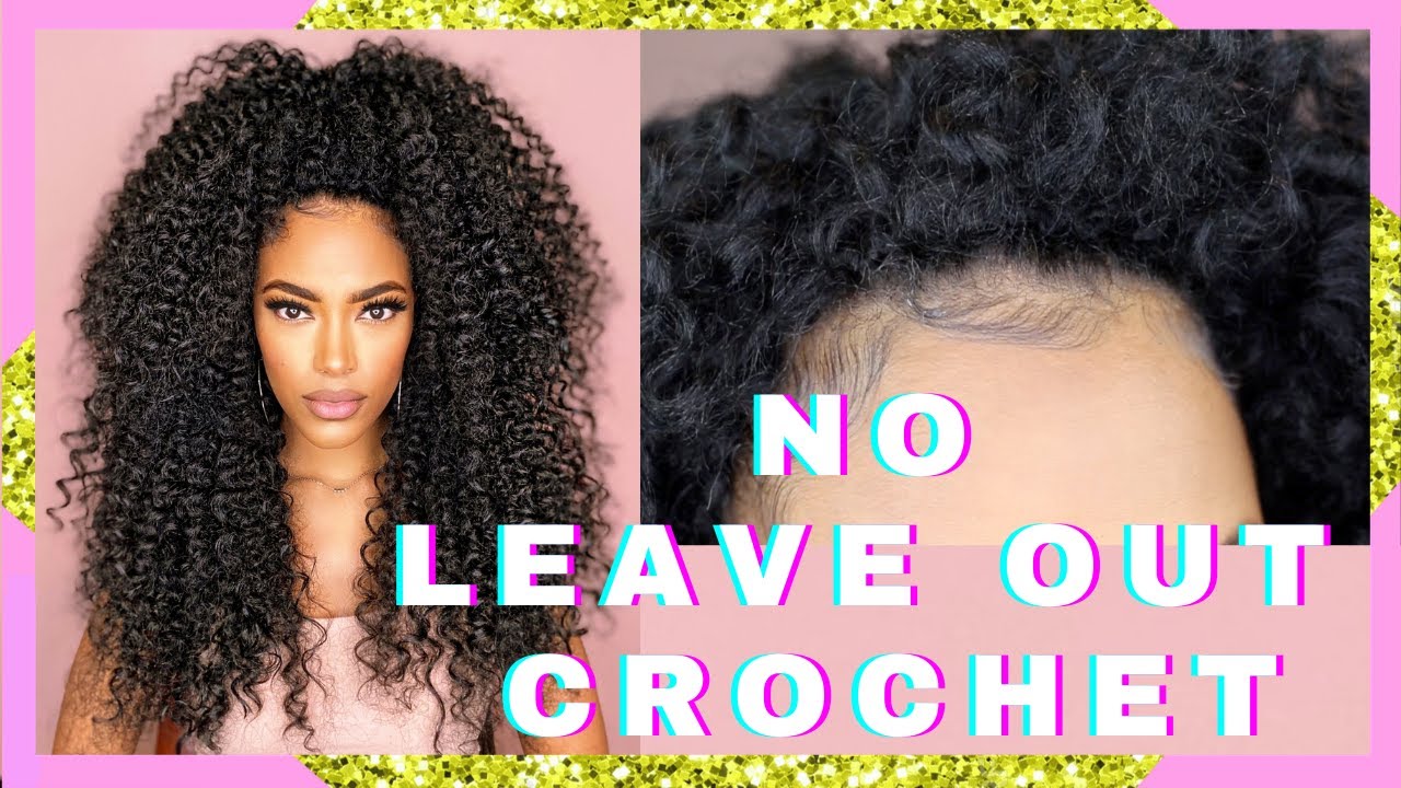 NO Leave Out Curly Crochet Wig w/ Freetress Pearl Curl & Viva Curl | Jasmine Defined