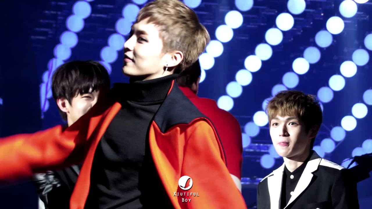 151227 가요대전 Ending 나팔바지+DADDY 시우민 XIUMIN focus.