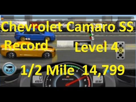 Drag Racing Chevrolet SS Competition Level 4 Tune Almost Wordl Record ...