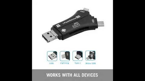 Flash Device 4 in 1 Card Reader