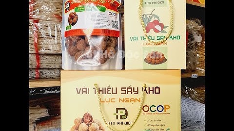 Vải Thiều Sấy Khô Lục Ngạn Đặc Sản Nổi Tiếng Bắc Giang