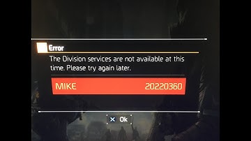 The Division Server Issues on PS4 (Ubi, I still believe!)