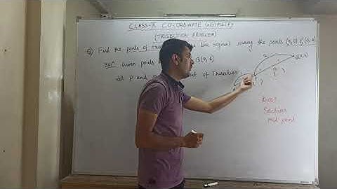 Class 10 Maths Co-ordinate Geometry part-7(Trisection problem)