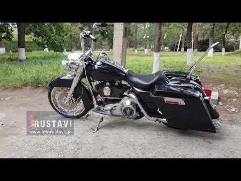 რუსთავში ბაიკერები დაჭრეს