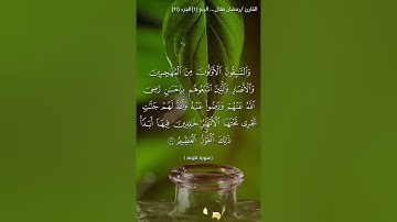 ربع ( إنما السبيل على الذين يستئذنونك وهم أغنياء) القارئ رمضان هلال