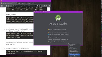 Installing Android Studio on Linux