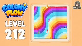 Colony Flow level 212 walkthrough solution 