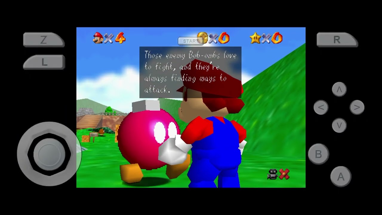 Just fun in mario 64 mobile @nintendo