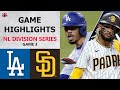 Los Angeles Dodgers vs. San Diego Padres Game 3 Highlights | NLDS (2020)