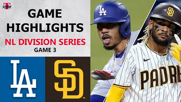 Los Angeles Dodgers vs. San Diego Padres Game 3 Highlights | NLDS (2020)