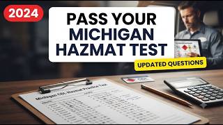 Michigan CDL Hazmat Practice Test Questions and Answers