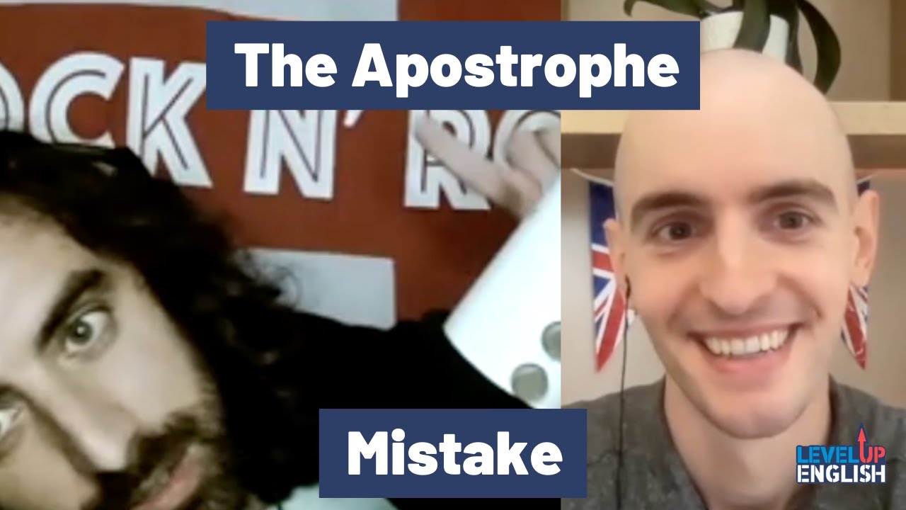 Martin's Unforgivable Apostrophe Mistake