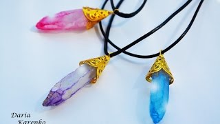 ⁣DIY Кристалл своими руками. Очень легко! \ Crystal handmade