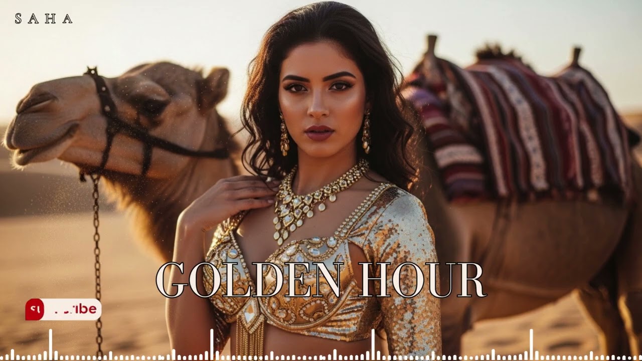 Golden Hour Mirage 🌇 | Warm Arabic Sunset Chill Mix – Sahara Groove