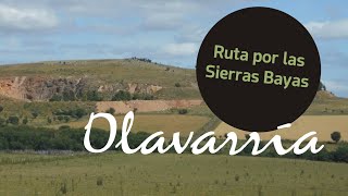 Ruta por las Sierras Bayas de Olavarría.