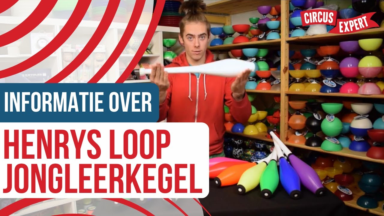 Henrys Loop Jongleerkegel | Circus-expert.nl | Juggling Club