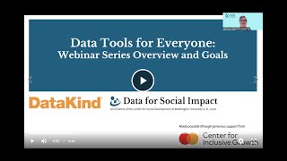 Famous Data Tools for Everyone: Webinar Series Overview and Goals Wealth
