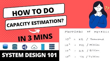How to do Back of the envelope calculation in System Design?