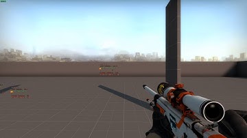 [CSGO] Invisible wall only blocking bullets technique