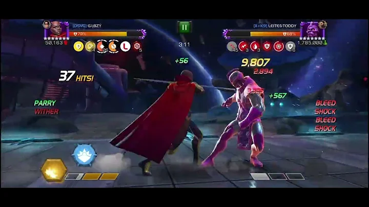 MCOC Off Season - Big Thing - Okoye v High Evo - Node 5 
