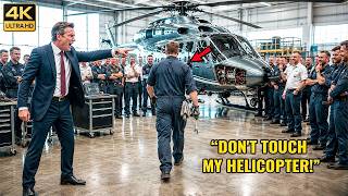 47 Engineers Called The CEO’s Helicopter Scrap—Then A Single Dad Fixed It In 3 Minutes