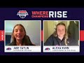 UMass Lowell's Jade Catlin & Alexa Kuhn Talk about winning 2025 #AEWLAX Major Awards