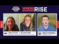 UMass Lowell's Jade Catlin & Alexa Kuhn Talk about winning 2025 #AEWLAX Major Awards