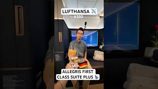 LUFTHANSA ALLEGRIS First Class Suite Plus 😳😍 #travel