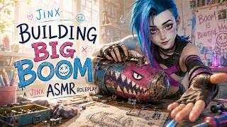 ASMR Roleplay  with Jinx — Building the Boom | Arcane Whispered Audio Soundscape