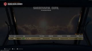 Bo6 solo liberty falls zombie - part 4/4 - exfil