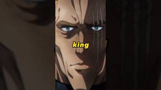 KING ALREADY REMOVED HIS LIMITER! HERE’S WHY. 😳 #onepunchman #animecharacter #animeanxiety
